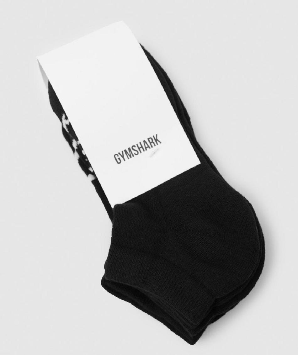 Calcetines Gymshark Ankle 3pk Accessories Negras | CO 4166ZUT